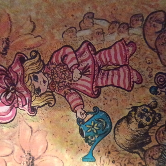 Vintage Tomy Lee Four Seasons Wall Plaques,Dutch Garden with Children - Picture 9 of 10